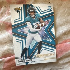 Panini 2025 Rookies & Stars Rookies RC Travis Hunter Jaguars Football Card #186