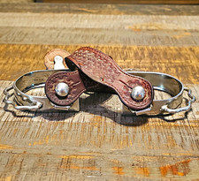 Side Winder Spurs With Weaver Spur Straps