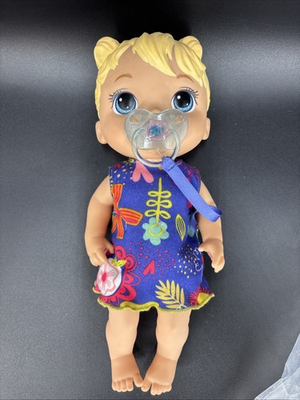 #ad 2018 Hasbro Baby Alive Lil Sounds Girl Doll with Pacifier $18.99