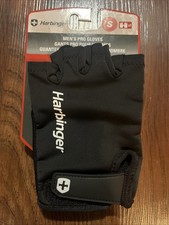 Harbinger Black Small Unisex Pro Weight Lifting Gloves 3.0