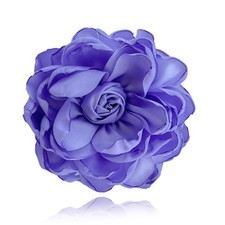 Flower Pins for Clothes Fabric Large Flower Brooches for Women Statement Rose Fl