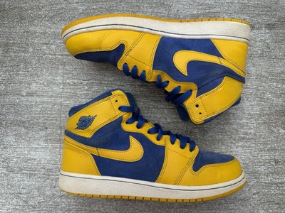 Yellow Ochre Air Jordan White Blue Yellow Nike Air Jordan Retro