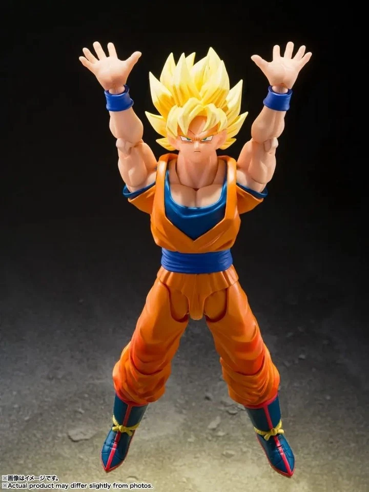 Bandai Dragon Ball Z S.H.Figuarts Super Saiyan Son Goku Los Juegos Comienzan Acción F Foto 4 de 4