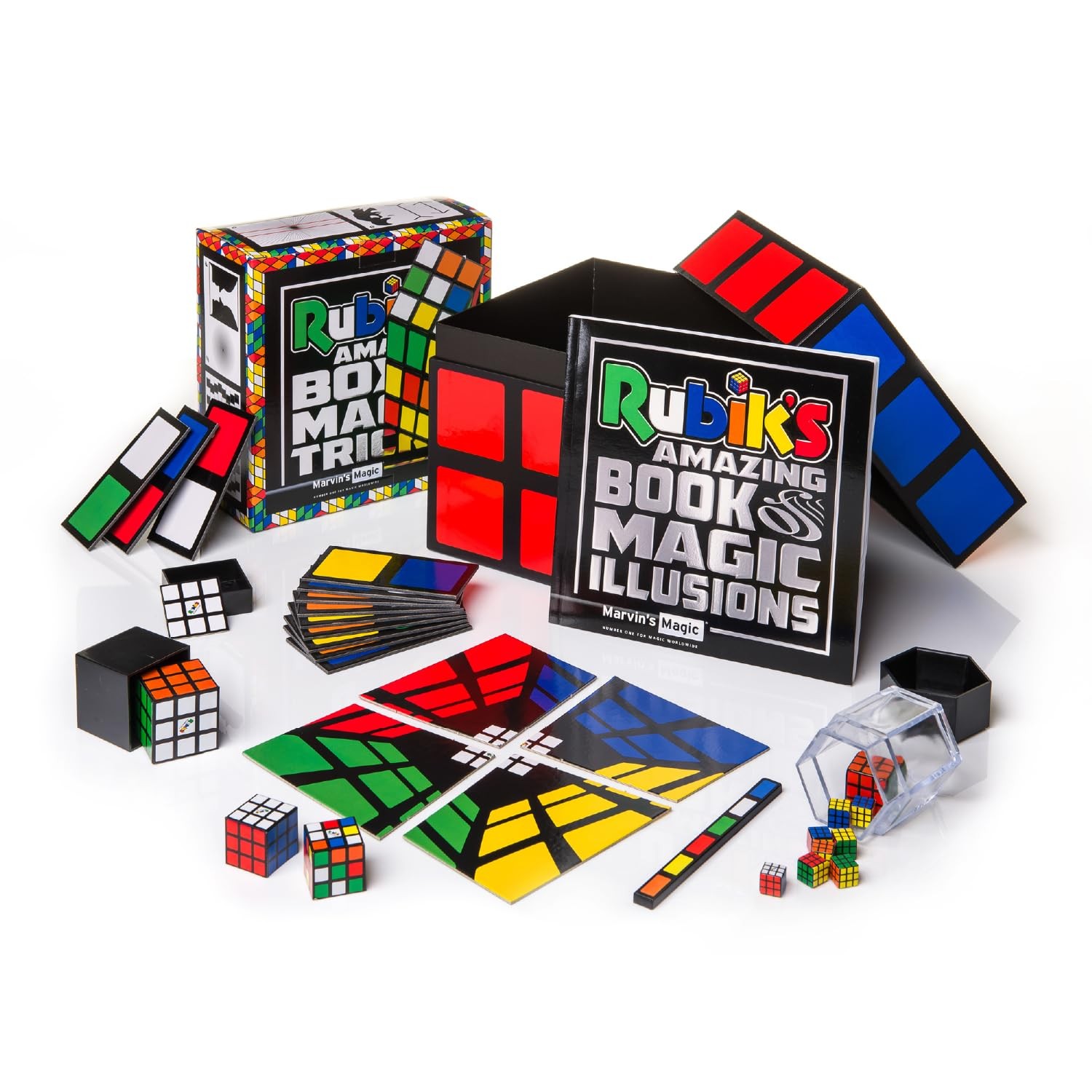 Marvin's Magic Rubik's Amazing Box of Illusions - Magic Set for Kids, Rubik's Il