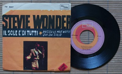 STEVIE WONDER / IL SOLE E' DI TUTTI (gesungen auf Italienisch) - 7'' (Italy 1967)