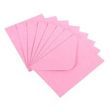 100 x Mini Envelopes Mini Card Business Card Envelope Pink