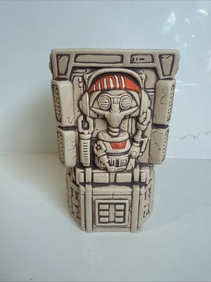 Star Wars Galaxy Edge Oga s Cantina Dj R3x Mug Tan Brown And Orange New Limited