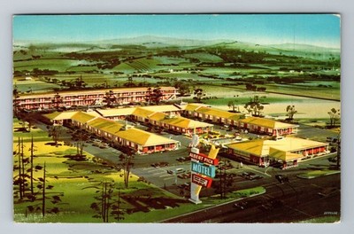 Chattanooga TN-Tennessee, Albert Pick Motel, Exterior, c1963 Vintage Postcard