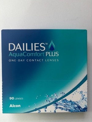 DAILIES AquaComfort Plus Kontaktlinsen, 90 Stück, BC 8.7 mm, DIA 14.0 mm, -8