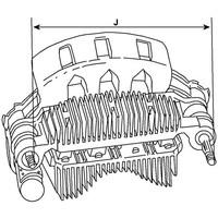 Hc-Cargo Gleichrichter, Generator F 032 136 324