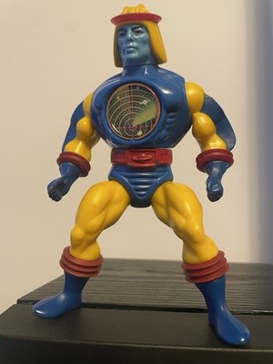 Vintage He-Man Sy-Klone MOTU Original 1984 Mattel Toys Figur He Man Sy Klone