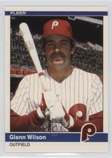 1984 Fleer Update Glenn Wilson #U-128 0a1