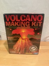 Volcano Making Kit Kids Labs Science Kit 4m New In Box Never Opened