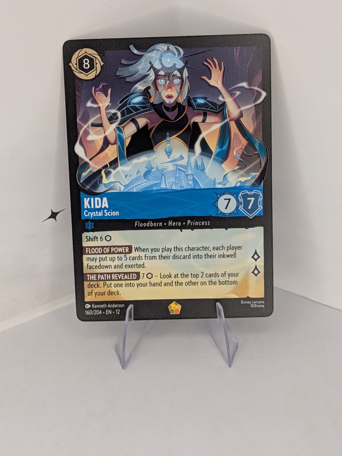 Kida - Crystal Scion Legendary Wilds Unknown 160/204 NM