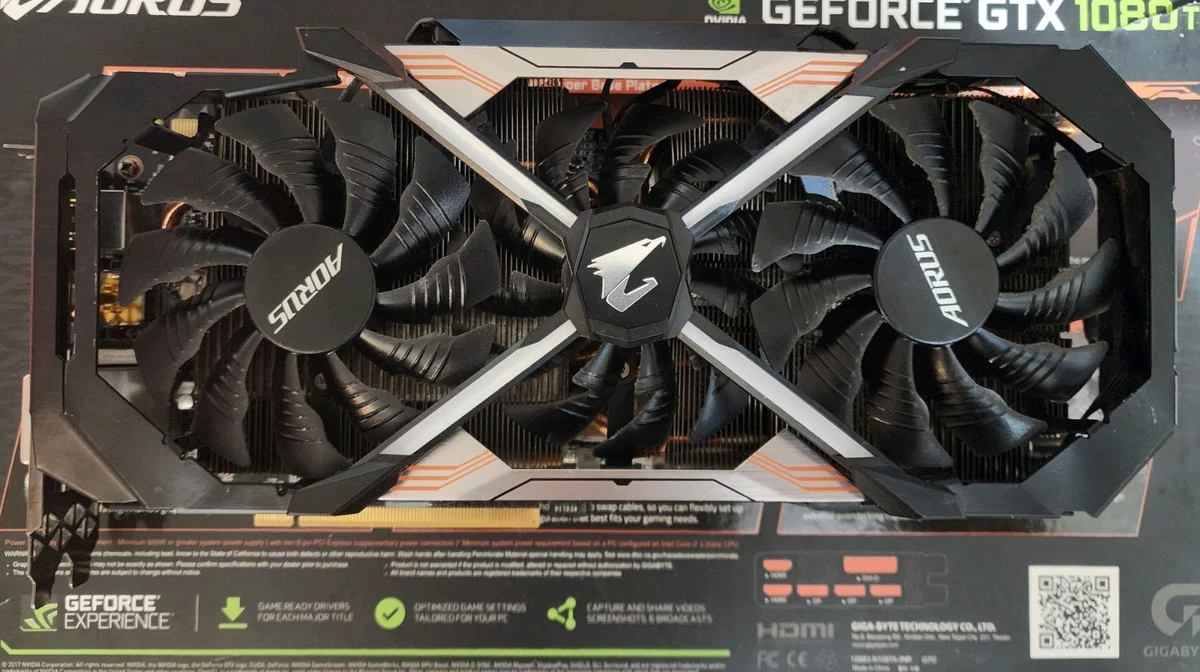 GIGABYTE NVIDIA GeForce GTX 1080 Ti Computer Graphics Cards for