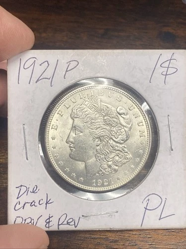 1921 P Morgan Silver Dollar BU