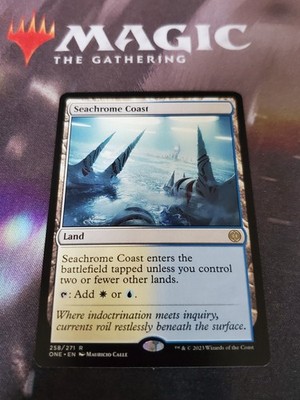 Mtg. Seachrome Coast. Phyrexia: All Will Be One. Pack Fresh 