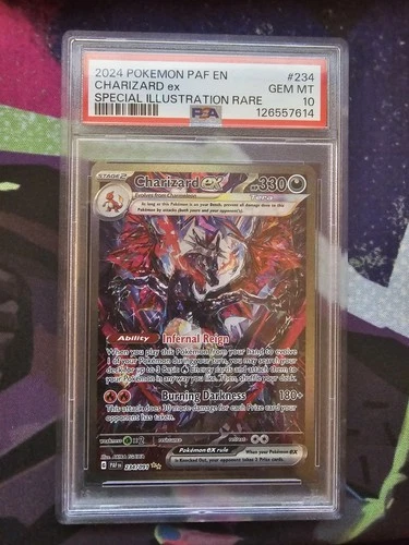 Psa 10 Charizard EX Paldean Fates Special Illustration #234/091 Pokémon