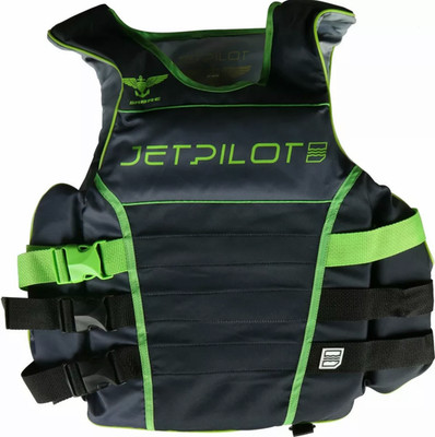 jet pilot life vest black & gold jp21213 s/m