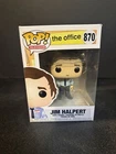 FUNKO POP ! JIM HALPERT 870 THE OFFICE BOX NOT MINT R01