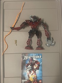 LEGO Bionicle Kalmah 8917 99% Complete With 1 Squid & Manual
