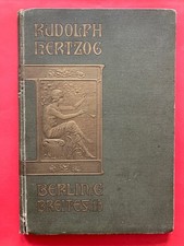 AGENDA Kaufhaus RUDOLPH HERTZOG Berlin 1904 Jugendstil Kostüm Illustriert Theate