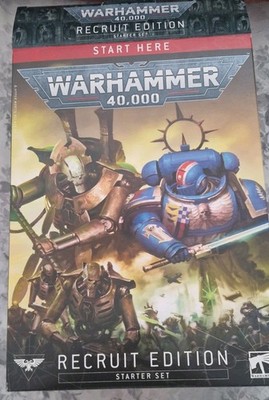 Games Workshop Warhammer 40K Recruit Edition Miniaturen Set NEU ABER BOX BESCHÄDIGT