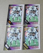 Herschel Walker 92 Wild Card Field Force Stripe Lot Eagles Bulldogs
