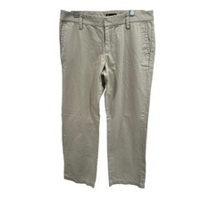 Gap Women Khaki Chino Pants Straight Leg Casual Comfort Size 8