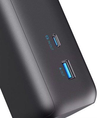 Anker - Laptop Power Bank (25K, 165W, Built-In and Retractable