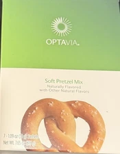 Optavia Soft Pretzel Mix Mix - 7 packets Exp 10/2026 FREE SHIP