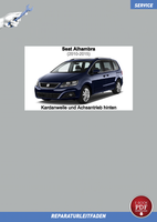 PDF Seat Alhambra (2010-2015) Reparaturanleitung Kardanwelle Und Achsantrieb