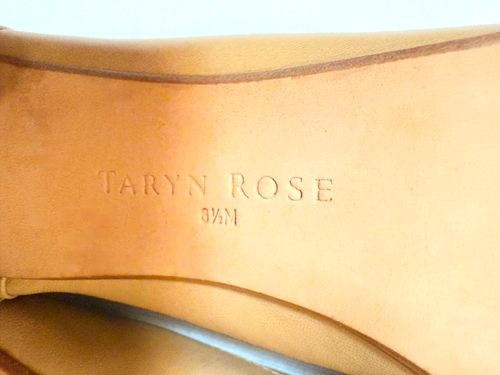 Tan, Leather Taryn Rose JOY NWOB Block Comfort Pump size 6 1/2 M; 2" Heel - Picture 19 of 21