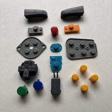 Nintendo 64 N64 Controller Button  Rubber Pads Full Set OEM Parts Pieces Repair