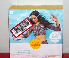 Sun Squad Underwater 9" Dive Ball Vinyl Pool Game NEW We Combine Shipping