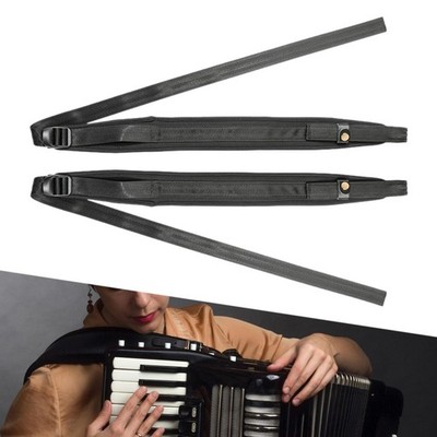 2 Stück Akkordeongurte Thickend 57-122 cm Akkordeon Schultergurt Gurt