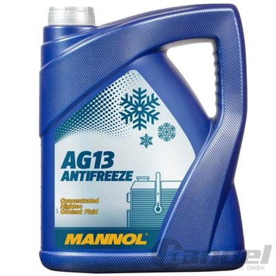 5 LITER MANNOL AG13 GRÜN KONZENTRAT KÜHLERFROSTSCHUTZ KÜHLMITTEL