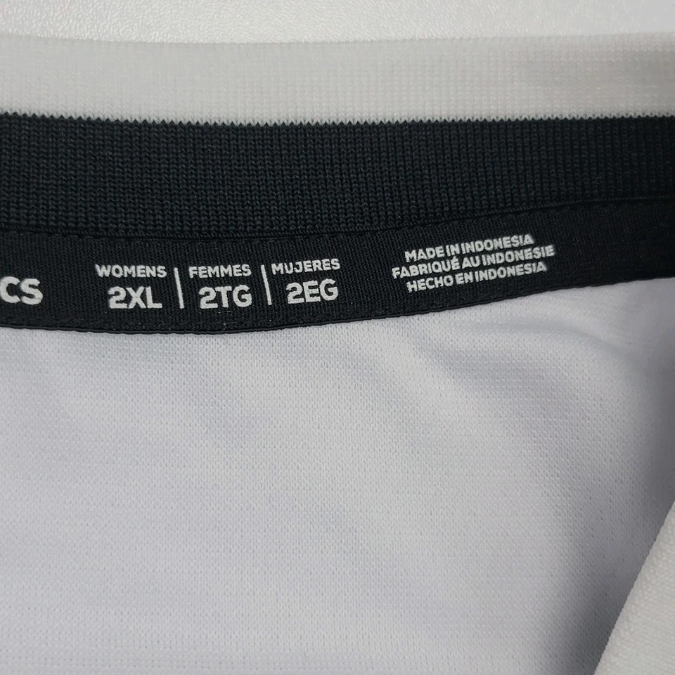 波士顿棕熊队 Patrice Bergeron #37 NHL 曲棍球球衣白色女式 2XL 码全新 — 第 3/4 张图片