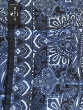 Etro Seidentuch Neu mit Karton Blau Paisley 1...