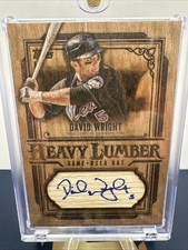 2025 Topps Series 1 Heavy Lumber Game-Used Bat Relic Auto David Wright #HLARU-DW