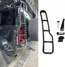 Fits For Lr Defender 110 90 2020-2026 Rear Access Ladder Steel Roof Rack Ladder