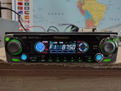 Pioneer DEH P5500MP Car Stereo Mobile Media Station Fully Working Great Shape