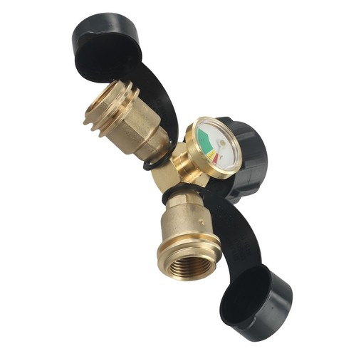 Grillwerkzeuge Manometer Anschluss Grillanschluss Gasflasche Y Propan - Bild 8 von 14