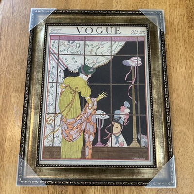 New Mod Vintage Gallery Print Of Vogue Wall Art Decor