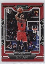 2021-22 Panini Chronicles Playbook Green Zach LaVine #281 0b3