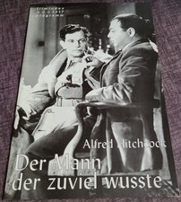 FI-Filmprogramm: PETER LORRE im Hitchcock-Film "Der Mann, der zuviel wusste"#308