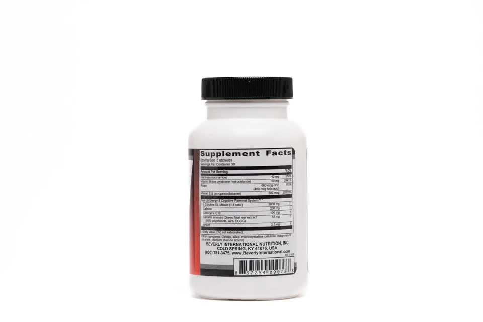 Sistema de Renovación Cognitiva Beverly International Fast-Up Rapid Energy 90 Cápsulas Foto 3 de 4