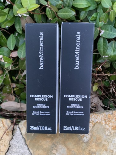 2 PACK bareMinerals Complexion Rescue Tinted Moisturizer SPF30 18oz Buttercream - Picture 2 of 9