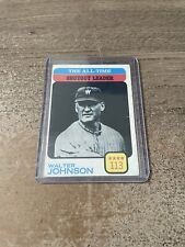 1973 Topps - All-Time Leaders #478 Walter Johnson