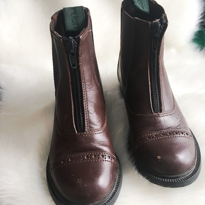 zip up riding boots